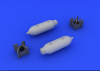 Eduard 648086 US 250lb bombs (2 pcs) 1/48